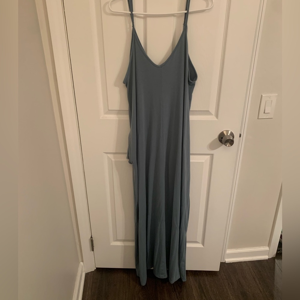 Floor Length Cotton Maxi Dress
